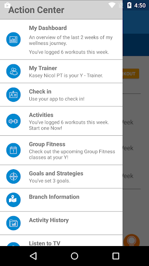 MobileFiT Screenshot 2