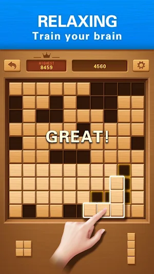 Wood Block Puzzle Screenshot 2