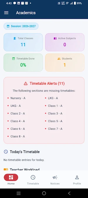 G.N.G.D School Staff Screenshot 3