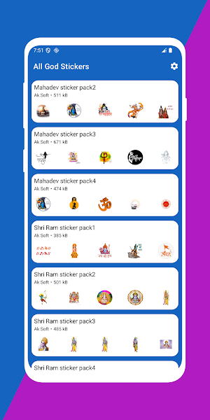 All God Stickers Screenshot 1