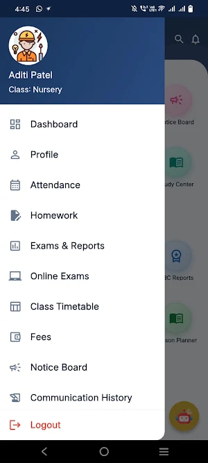 D.C Convent Parent App Screenshot 3