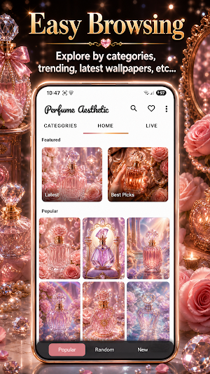 Perfume Aesthetic Wallpapers Screenshot 3