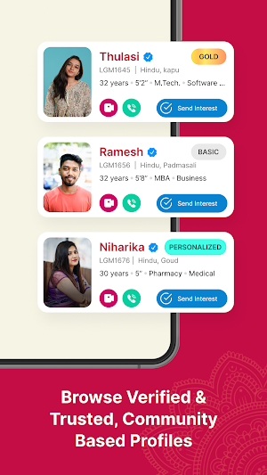 Laggamm – Telugu Matrimony App Screenshot 2
