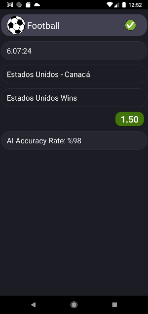 Prediccion de Futbol IA Screenshot 3