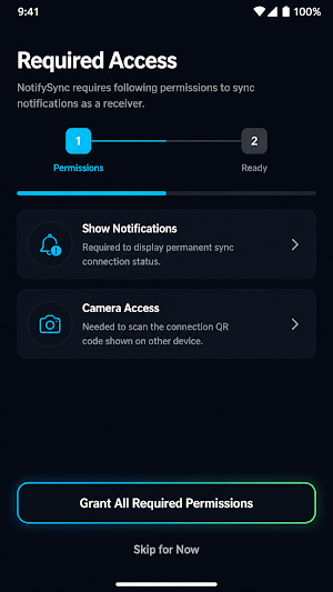 Notify Sync: Secure E2E Mirror Screenshot 2