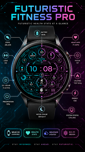 Futuristic Fitness Pro Screenshot 0