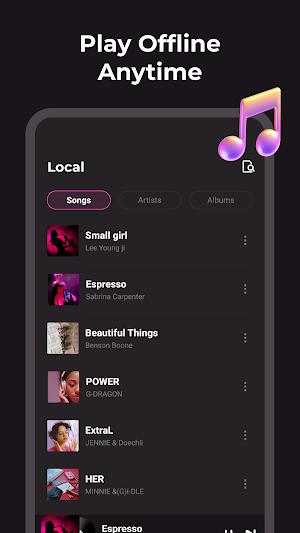 AudioPocket: Offline Music Screenshot 0