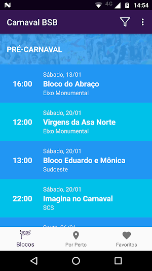 Carnaval BSB Screenshot 1