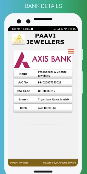 Paavi Jewellers Screenshot 2