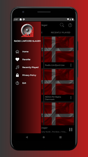 Radio Limfjord Slager App Screenshot 2
