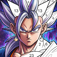 Anime Fan - Coloring By Number