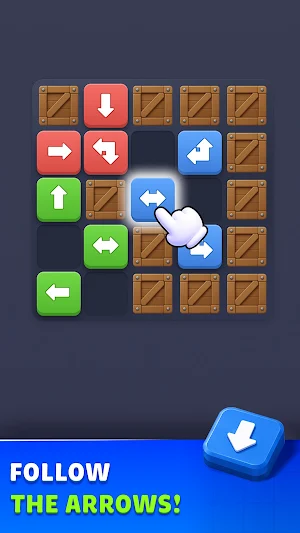 Merge Arrows: Slide Puzzle Screenshot 2