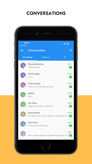 uConnect 360 Screenshot 2