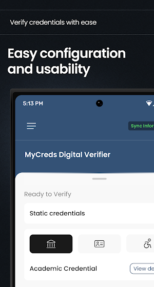 MyCreds Digital Verifier Screenshot 2