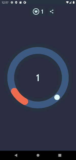 CIRCLE LOOPER - Reflexes test Screenshot 2