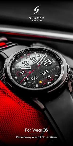 SH022 Watch Face, WearOS watch Screenshot 1