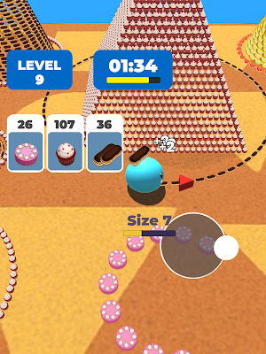 Eat Everything: Food Ball 3D Screenshot 0