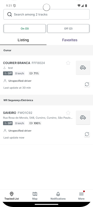 Astro Tracker Screenshot 1