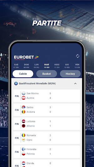Eurobet: Diretta Sport Screenshot 0