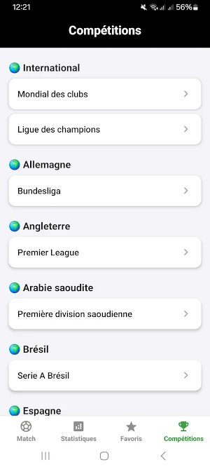 Afriprono - pronostics foot Screenshot 0