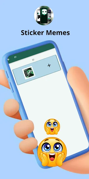 Pursuer Sticker Meme Screenshot 2