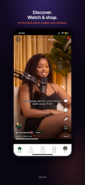 iHolda Screenshot 1