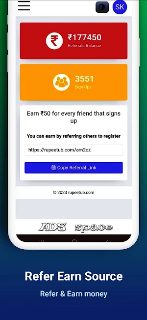 Earn redeem code : in 5 minute Screenshot 2