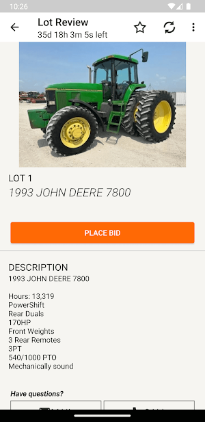 Auction Pros Screenshot 2