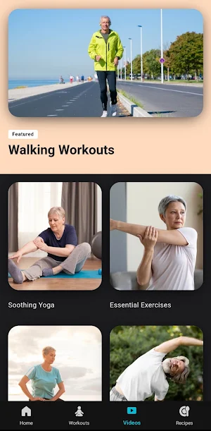 Workout for Seniors at Home Screenshot 0