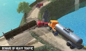 Offroad Oil Tanker Truck Transport Simulation Game Screenshot 1