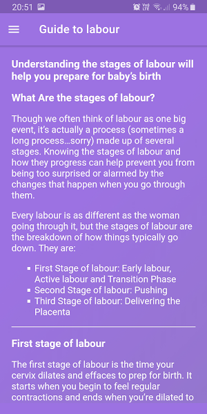 Contraction Timer PRO Screenshot 3