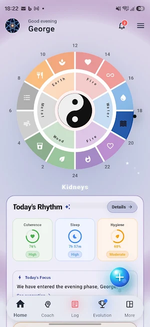 Circadian Coach: Sync Flow Screenshot 1