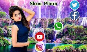 Waterfall Photo Editor - Photo Frames Screenshot 2
