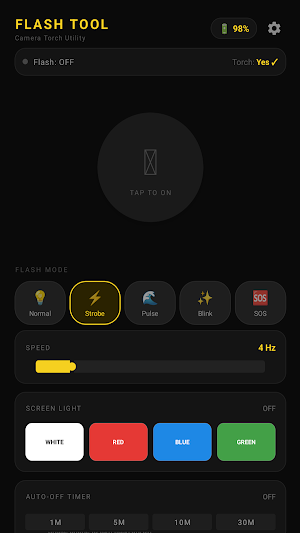 Flash Tool: Flashlight Screenshot 3