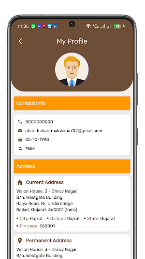 Aaryaveer Faculty Screenshot 2