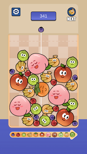 Sexy melon girls: merge fruits Screenshot 2