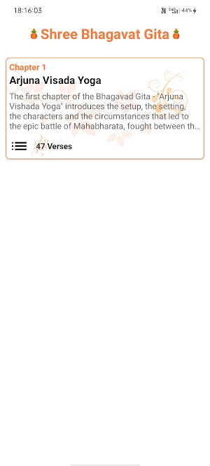 Bhagavad Gita App in English Screenshot 3