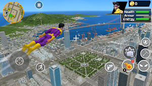 Rope Hero: Open City Screenshot 1