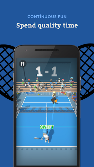 Tennis Swipe Screenshot 1