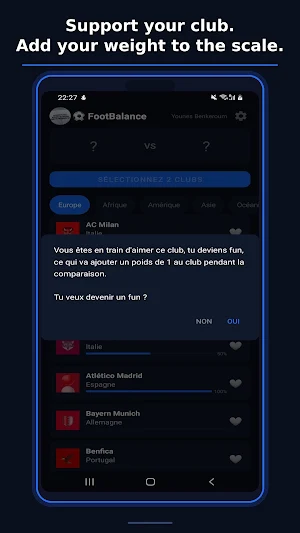 FootBalance Screenshot 3