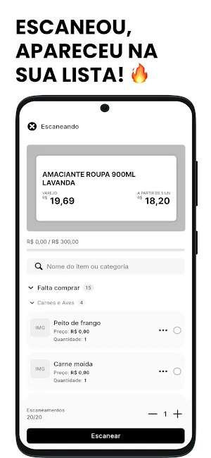 Lista de compras Mercado Ágil Screenshot 0