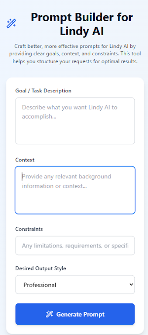 Lindy AI Automation Guidance Screenshot 0