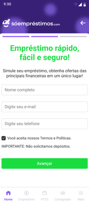 Só Empréstimos Screenshot 3