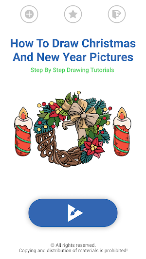 Drawing Christmas Pictures Screenshot 1