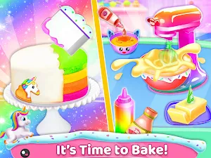 Unicorn Cake Maker🦄🎂: Baking Games For Girls Screenshot 2