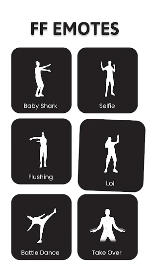 FFF Emotes and Vehicles Viewer Screenshot 3