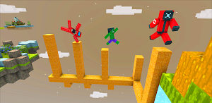Craft Parkour: 3D Blocky Race screenshot 5