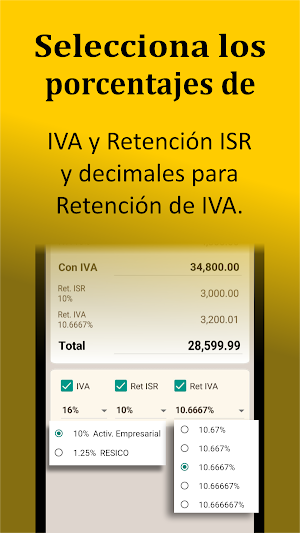 Calculadora Recibo Fiscal Screenshot 3