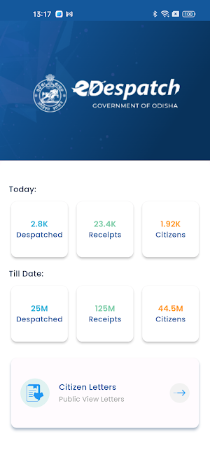 eDespatch Citizen Screenshot 1