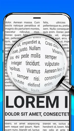 Phone Magnifier & Flashlight Screenshot 3
